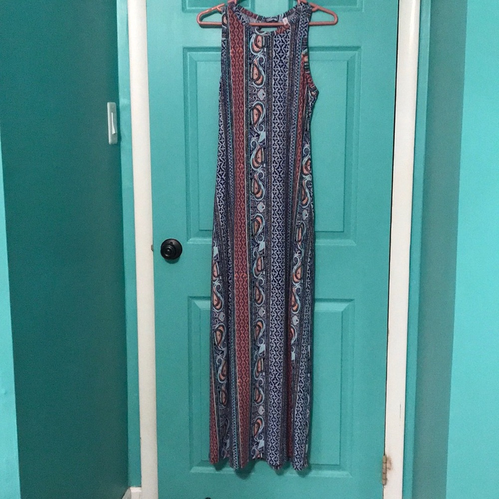 Maxi Print Dress